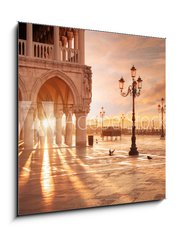 Obraz 1D - 50 x 50 cm F_F261752834 - San Marco in Venice, Italy at a dramatic sunrise - San Marco v Bentkch, Itlie za dramatickho vchodu slunce