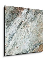 Sklenn obraz 1D - 50 x 50 cm F_F262202412 - Natural Marble Stone Surface 