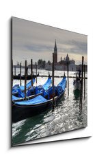 Obraz 1D - 50 x 50 cm F_F26919212 - Gondolas in Venice