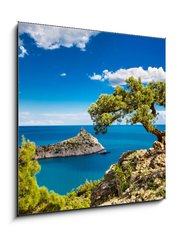 Obraz   Tree and sea, 50 x 50 cm