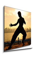 Obraz 1D - 50 x 50 cm F_F31516850 - Bruce lee in Hong kong