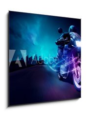 Sklenn obraz 1D - 50 x 50 cm F_F33939977 - Motorbike Design - Nvrh motocykl