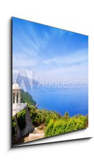 Obraz 1D - 50 x 50 cm F_F35407410 - es Galliner gazebo in Son Marroig over Majorca sea