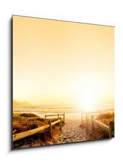 Obraz 1D - 50 x 50 cm F_F36708540 - Sunset HDR over the ocean