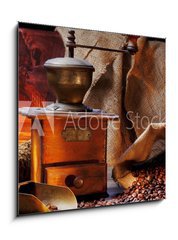 Obraz 1D - 50 x 50 cm F_F37176509 - Kaffeem hle Antik