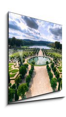 Sklenn obraz 1D - 50 x 50 cm F_F38398337 - Versailles Gardens - Versailles zahrady