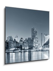 Obraz   New York City night panorama, 50 x 50 cm