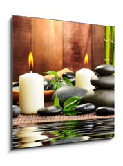 Obraz 1D - 50 x 50 cm F_F40052213 - spa concept - koncepce spa