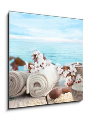 Obraz   Natural spa setting, 50 x 50 cm