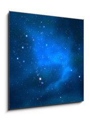 Obraz 1D - 50 x 50 cm F_F40432391 - Universe filled with stars, nebula and galaxy - Vesmr naplnn hvzdami, mlhovinou a galaxi