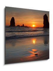 Obraz 1D - 50 x 50 cm F_F40900437 - cannon beach - dlovou pl