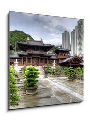 Obraz 1D - 50 x 50 cm F_F41250044 - Chi Lin Nunnery in Kowloon, Hong kong.