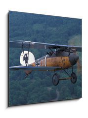 Sklenn obraz 1D - 50 x 50 cm F_F4151187 - World War I fighter