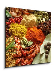 Obraz 1D - 50 x 50 cm F_F42017761 - Spices and herbs