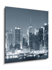 Obraz   New York City Manhattan black and white, 50 x 50 cm