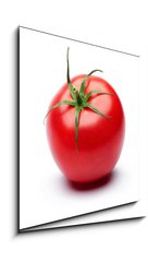 Obraz 1D - 50 x 50 cm F_F42857729 - Fresh tomato isolated on white background - Čerstvá rajčata izolovaných na bílém pozadí