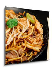 Obraz 1D - 50 x 50 cm F_F45198751 - chicken chow mein - kuec maso