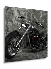 Sklenn obraz 1D - 50 x 50 cm F_F45686812 - Custom Motorbike