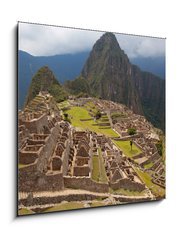 Obraz 1D - 50 x 50 cm F_F45829618 - Views around Machu Picchu Inca ruins  - Pohledy kolem Machu Picchu Inca zceniny