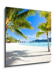 Obraz 1D - 50 x 50 cm F_F45867678 - Bora Bora beach - Pl Bora Bora