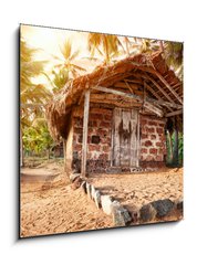 Obraz 1D - 50 x 50 cm F_F46715842 - Tropical village - Tropick vesnice