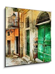 Obraz 1D - 50 x 50 cm F_F47703584 - pictorial old streets of Italy - obrazov star ulice Itlie