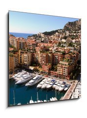 Sklenn obraz 1D - 50 x 50 cm F_F4879946 - Monte Carlo on the French Riviera