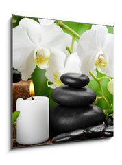 Sklenn obraz 1D - 50 x 50 cm F_F50753517 - spa concept - koncepce spa