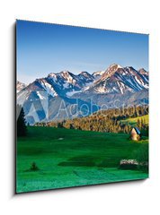 Obraz 1D - 50 x 50 cm F_F51085386 - Polish Tatra mountains panoram in the morning