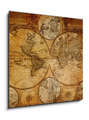 Obraz 1D - 50 x 50 cm F_F51137009 - Old map(1746) - Star mapa (1746)