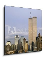 Obraz 1D - 50 x 50 cm F_F52285784 - NYC Skyline With The Twin Towers