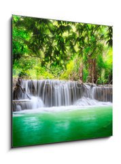 Obraz 1D - 50 x 50 cm F_F52381826 - Thailand waterfall in Kanjanaburi