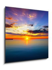 Obraz 1D - 50 x 50 cm F_F53934878 - Sunrise over the Sea - Vchod slunce nad moem