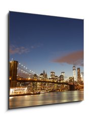 Obraz   Brooklyn Bridge New York City, 50 x 50 cm