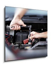 Obraz 1D - 50 x 50 cm F_F56062796 - Auto repair. - Automatická oprava.