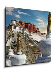 Obraz   The Potala Palace in Tibet during sunset, 50 x 50 cm