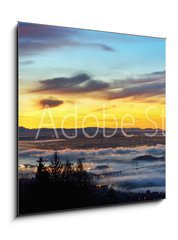 Obraz 1D - 50 x 50 cm F_F59277304 - Vancouver Panoramic Cityscapes at sunrise - Vancouver panoramatické městské scenérie při východu slunce