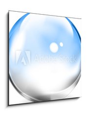 Obraz 1D - 50 x 50 cm F_F6018276 - Transparent Glass Sphere