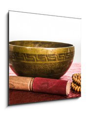 Sklenn obraz 1D - 50 x 50 cm F_F60584764 - Tibetan bowl