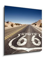 Obraz 1D - 50 x 50 cm F_F61077267 - Famous Route 66 - Slavná cesta 66