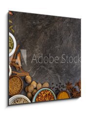 Obraz   Spices used in Cooking, 50 x 50 cm