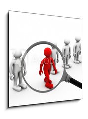 Obraz 1D - 50 x 50 cm F_F62248984 - Job search and career choice employment concept