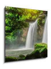 Sklenn obraz 1D - 50 x 50 cm F_F71306997 - Heo Suwat Waterfall - Vodopd Heo Suwat