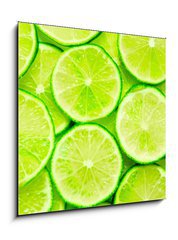 Obraz 1D - 50 x 50 cm F_F71346931 - Lime Background