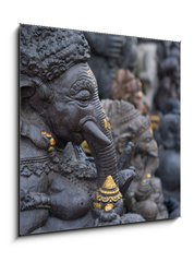 Sklenn obraz 1D - 50 x 50 cm F_F73288133 - statue of ganesha in bali, indonesia