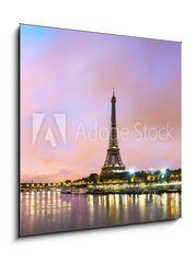 Obraz 1D - 50 x 50 cm F_F73567490 - Paris cityscape with Eiffel tower