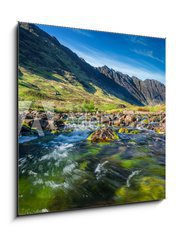 Obraz   Glencoe Mountain in Scotland, 50 x 50 cm