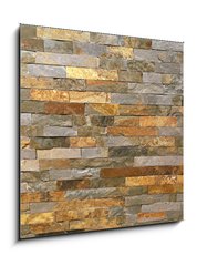 Obraz 1D - 50 x 50 cm F_F75744500 - Stone tiles - Kamenn dladice