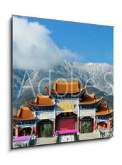 Obraz 1D - 50 x 50 cm F_F76553399 - Chongsheng Monastery - Klter Chongsheng