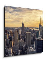 Obraz 1D - 50 x 50 cm F_F76617447 - Sunset on Manhattan